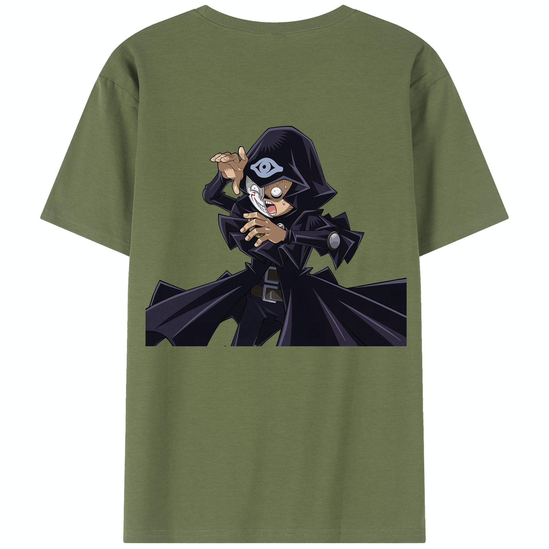 （画像用） 遊☆戯☆王 Yu-Gi-Oh! 綿100％半袖Tシャツ（背面プリント）
